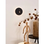 Kinkiet BENTJER Ø 14 cm LED 3000K czarny 79201/09/30 Lucide - zdjęcie dodatkowe 2